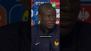 Kante reacts to his STUNNING France return at Euro 2024 ✨ [upl. by Civ448]