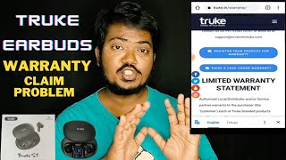 How to claim Truke Earbuds Warranty Online  Problem Truke Warranty Claim  Nearest service center [upl. by Morehouse795]