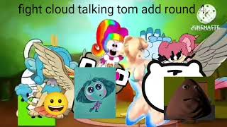 talking tom fight cloud add round 4 [upl. by Idieh]