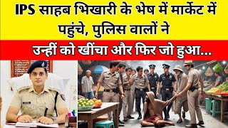 IPS साहब भिखारी के भेष में मार्केट में पहुंचे पुलिस वालों नेउन्हीं को खींचा और फिर जो हुआ Heart ❤️ [upl. by Daegal]