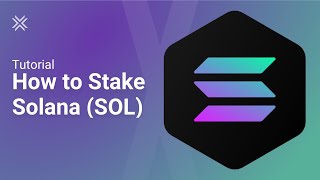 How to stake Solana SOL [upl. by Consuela]