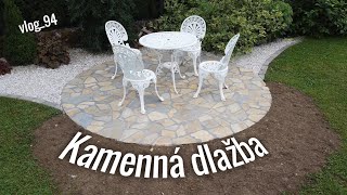 Kamenná dlažba Svojpomocne vlog94 [upl. by Tama]