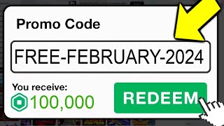 This SECRET Promo Code Gives FREE ROBUX Roblox February 2024 [upl. by Leva]