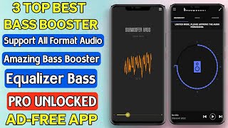 Top 3 Best Bass Booster Apps For Android in 2024 [upl. by Aicemaj]