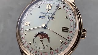 Vacheron Constantin Historiques Triple Calendar 1948 LE 3100V000RB359 Vacheron Constantin Review [upl. by Einnos]