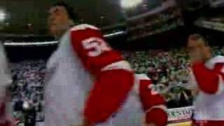 red wings win stanley cup 2008 CBC pt1 [upl. by Richers]