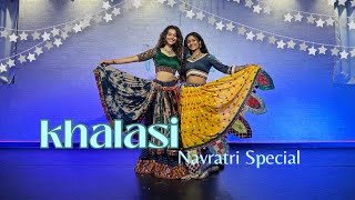 Khalasi  Garba  Dance  Navratri2023  Aditya Gadhvi  Rushita Chaudhary Choreography [upl. by Lamrouex]