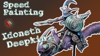 Painting Idoneth Deepkin for Age of Sigmar [upl. by Vanna]