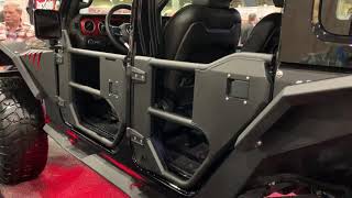 Fab Fours Jeep door Keystone Big Show 2019 [upl. by Reywas]