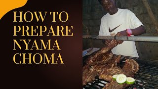 How to make mbuzi chomaroast goat from marination to grillingbarbecue 101 [upl. by Elsilrac]