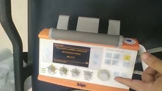 Ventilator Drager oxylog 3000 calibration [upl. by Eceirehs371]