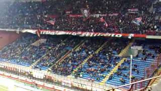 Milan Genoa 52Curva Sud MilanoCori contro i Genoani [upl. by Sadler]