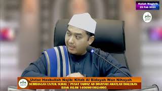 Kuliah Maghrib Ustaz Hasbullah Najib 29 Februari 2024 Surau Ad Diniyyah [upl. by Annawat855]