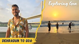 Dehradun to Goa 😁 Exploring beaches and forts 🤩 [upl. by Adnilev391]