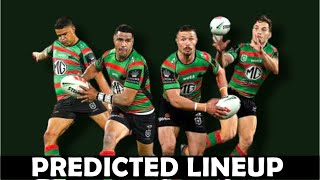 South Sydney Rabbitohs Predicted Lineup  NRL 2024 [upl. by Felice]