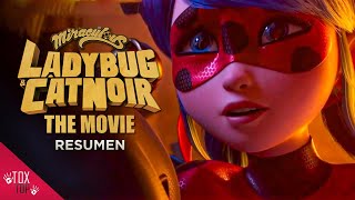 Miraculous Ladybug amp Cat Noir  LA PELÍCULA  Resumen en 8 Minutos [upl. by Neyud]