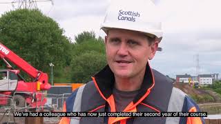 Scottish Canals on GCU’s Civil Engineering Graduate Apprenticeship [upl. by Camus945]