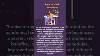 Remote Work Revolution [upl. by Mateusz]