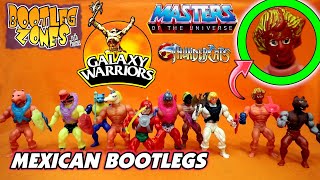 Galaxy Warriors MOTU amp Thundercats Mexican Bootlegs  Bootleg Zones [upl. by Ahsenad613]