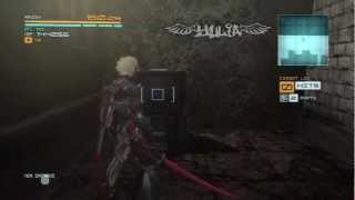 MGRR How to Open Blue Item Boxes Metal Gear Rising [upl. by Alhsa]