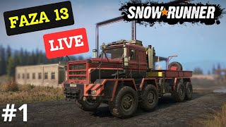 🔴 LIVE  SNOWRUNNER FAZA 13 1 [upl. by Nicolas]