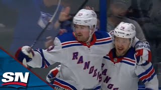 Rangers Artemi Panarin Notches Sixth Career Hat Trick To Blow Out The Lightning [upl. by Nwahsyar596]