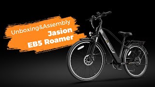 Jasion EB5 Roamer Electric Bike Unbox [upl. by Ittap]