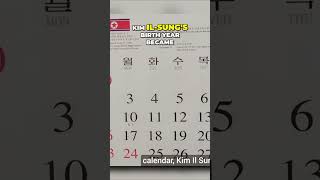 North Koreas Unique Timekeeping System Exploring the Juche Calendar shorts [upl. by Brote675]