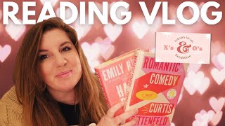 READING VLOG X’s and O’s readathon vlog ♥️💋 reading romance novels [upl. by Daffy]