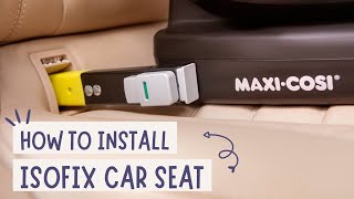 HOW TO EASILY INSTALL AN ISOFIX CAR SEAT [upl. by Scrope783]