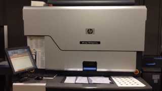 HP Indigo 5000 Digital Printing Press  SameDayPrintingcom [upl. by Platto]