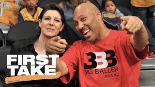 Does LaVar Ball care what people think of him  First Take  ESPN [upl. by Kaia]