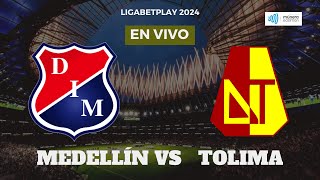 MEDELLIN VS TOLIMA 22 SEPTIEMBRE 2024 LIGABETPLAY 2  NARRA EL PAISITA DE ORO MUNERA EASTMAN [upl. by Thatch574]