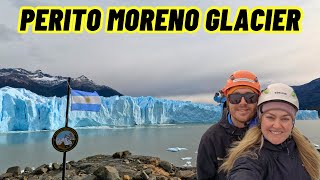 Glacier Hiking in Patagonia  Perito Moreno Glacier Argentina [upl. by Ahsiekahs592]