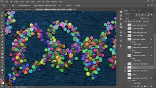 Confetti Photoshop Tutorial Brush Action Styles How to Work [upl. by Dailey]