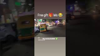 Free gifts 🥳🎁 Delhi explore najafgarh funny vlog minivlog shortsvideo youtubeshorts [upl. by Magdau]