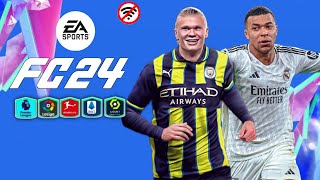 FIFA 14 MOBILE MOD EA SPORTS FC 24 ANDROID OFFLINE NEW KITS 202425 REAL FACES amp LATEST TRANSFERS [upl. by Abigale]