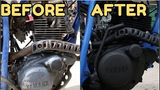 200 Abandoned yamaha tw200 rebuild [upl. by Inej]