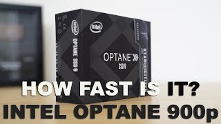 Intel Optane SSD 900p vs Samsung 950 Pro  Benchmarks [upl. by Eonak]