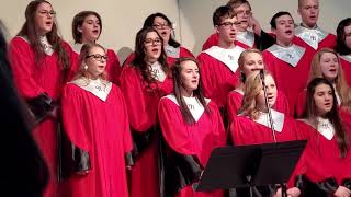 2019 Necedah High School Choir Christmas Silver Bells [upl. by Teragramyram]