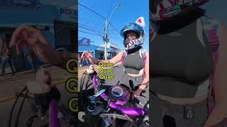 Menina motociclista automobile motovlog [upl. by Annohsak]