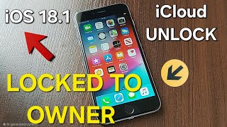 iOS 181 iCLOUD Unlock iPhone Locked to Owner without Previous Owner and Apple ID with Password [upl. by Aya]