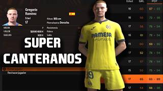 Como tener SUPERCANTERANOS en modo carrera EA SPORTS FC 24  Primavera74 [upl. by Keryt]