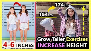 FAST HEIGHT INCREASE EXERCISE 46 INCHES AT HOME  Grow Taller Exercises Before Age 18 [upl. by Muscolo546]