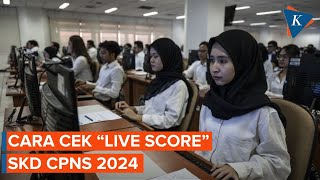 Cara Cek Hasil Tes SKD CPNS 2024 “Online” Bisa Lihat Skor Sainganmu [upl. by Adnarb]