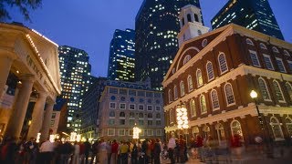 Faneuil Hall amp Quincy Market Tour  Boston MA [upl. by Aenitsirhc428]