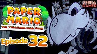 Pit of 100 Trials Bonetail Boss  Paper Mario The ThousandYear Door Gameplay Walkthrough Part 32 [upl. by Oalsecnew]