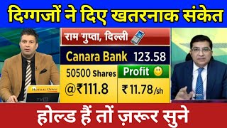 Canara Bank Share Latest News  Canara Bank Share News Today  Canara Bank Share Price Target [upl. by Asillim296]