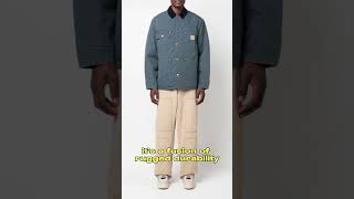 CARHARTT WIP OG Chore Canvas Jacket  Mens outfits fashion look style outfits designers items [upl. by Daj]