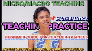 Using Lattice Method to teach Multiplication from Grade 4 to Grade 9 [upl. by Leummas]